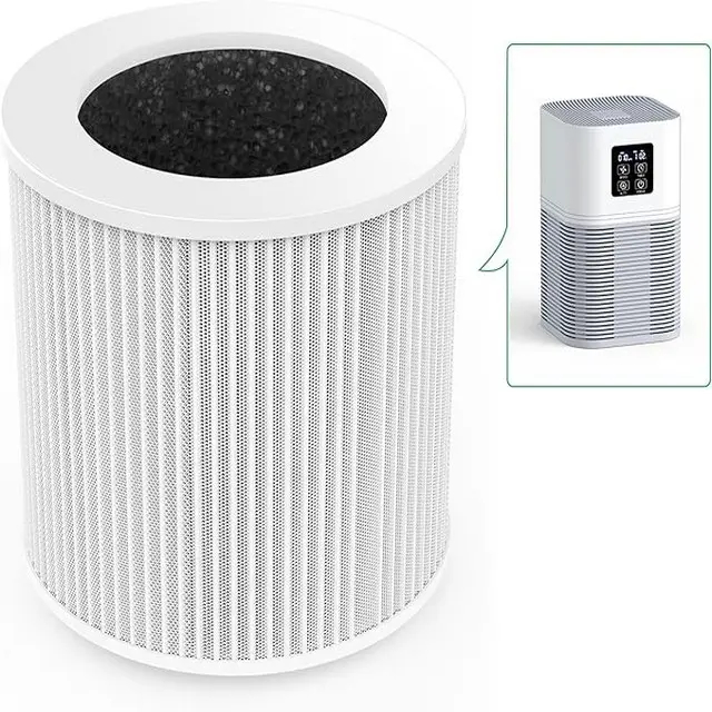 Competitive Price Cylinder Air Purifier Filters Hepa Filter H11 H12 H13 Home Replacement (1)