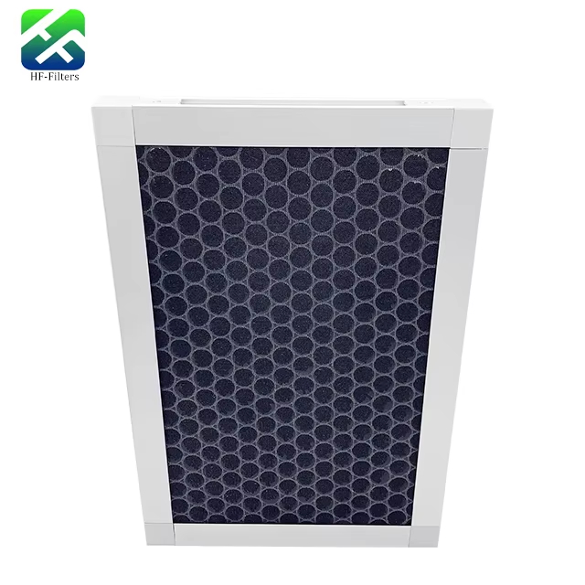 Customized Odor Removal Hepa Activated Carbon Air Filter For Honeycomb Carbon (1)