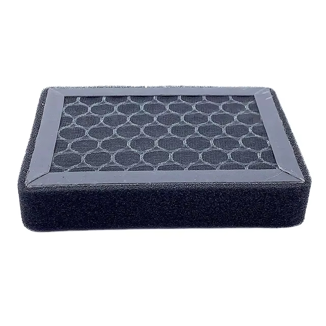 Customized Odor Removal Hepa Activated Carbon Air Filter For Honeycomb Carbon (1)