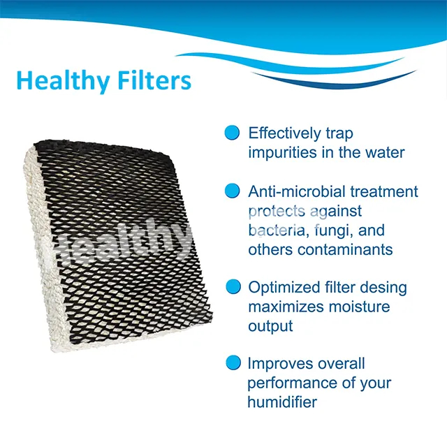 Evaporative Cooling Air Filter Pad Replacement Humidifier Wick Filter Compatible with Holmes Bionaire 900 900CS 900X CBW9 details