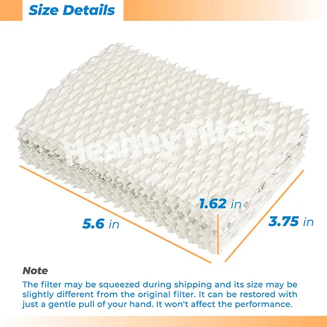 Factory Direct Sale High Quality Wood Pulp Paper Filter for Humidifier Wick Filter (1)