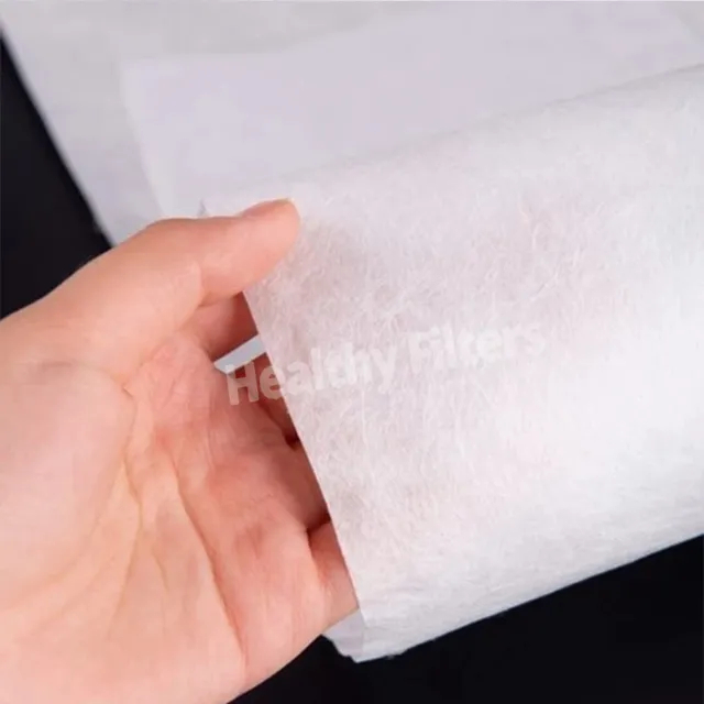 Factory Supply Bfe99 Standard Meltblown Nonwoven Fabric 100_ PP Melt Blown Fabric for Protective Face Mask (1)