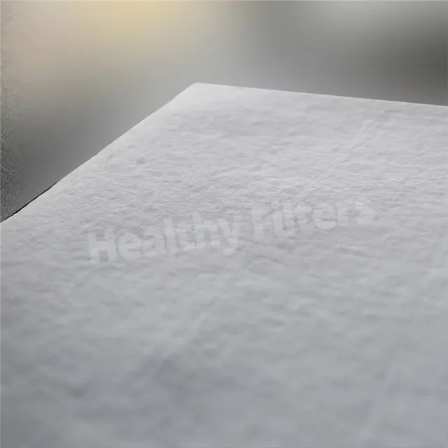 Filter Raw Material G3_G4 100_ Es Material Fiber Nonwoven Fabric 25-50GSM Hot Air Cotton Cold Non-Woven Fabric (1)