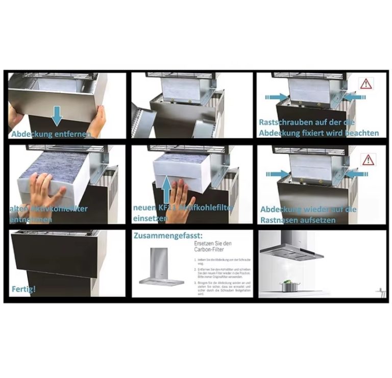 Filter replacement Suitable for Siemens_Bosch_Neff DSZ5201 LZ56200 range hood filter (3)