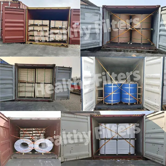 Filtration Deep Pleated Hepa Filter Aluminum Foil Roll (1)