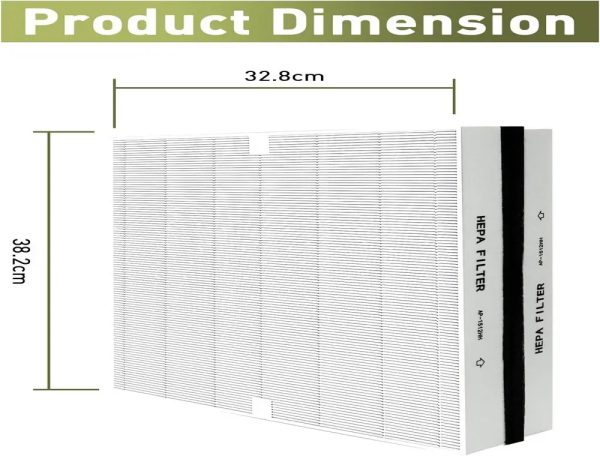 H13 OEM Replacement True HEPA Filter Compatible with Coway Airmega AP-1512HH (1)