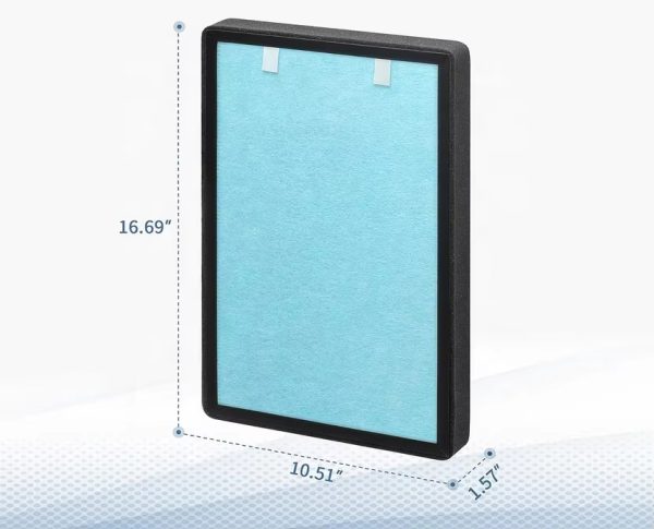 H13 OEM Replacement True HEPA Filter Compatible with Pro Breeze PB-P01 Air Puri-fier Model PB-P01f-US filter (1)