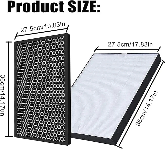 H13 True Hepa Filter Replacement For Philips FY1410 (1)