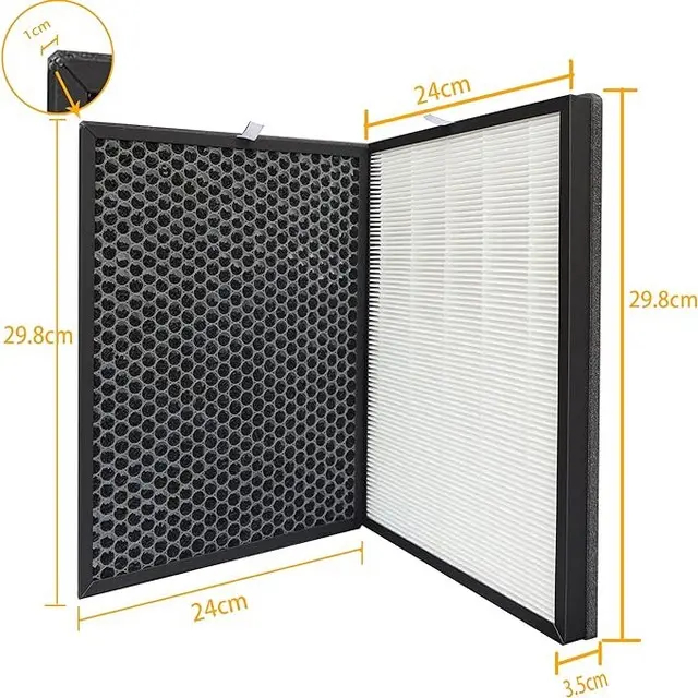 H13 hepa filter replacement for Philips 5000 and 5000i (1)