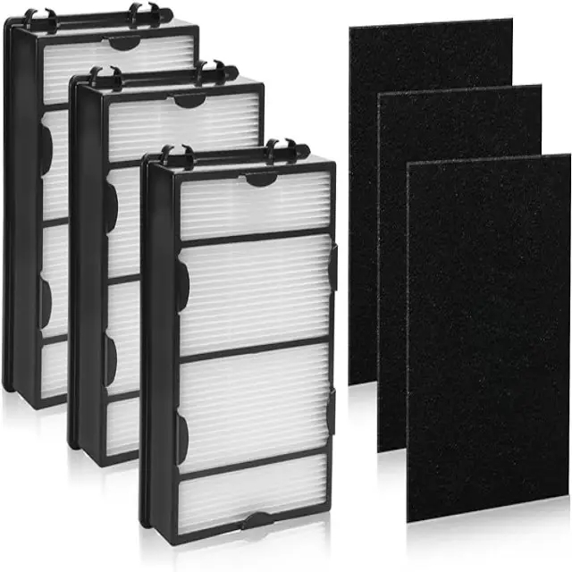 HAPF600 HEPA Filter Replacement for Holmes Air Purifier Filter Compatible with HAPF8650 HAP615 HAP625 HAP650 HAPF600D