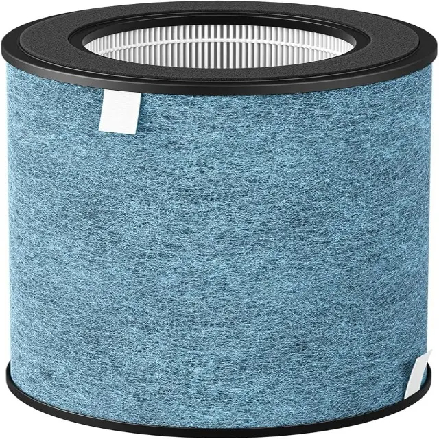 HP302 Replacement Filter Compatible with Shark HP302 HP301 Air Purifier MAX HP200 Series 3-in-1 H13 Grade True HEPA Filte (2)