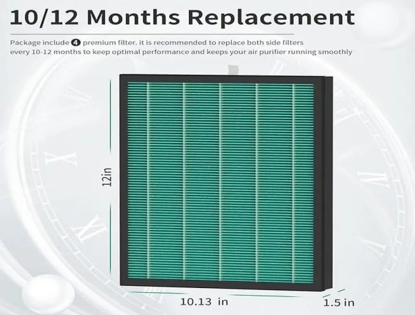 Hepa filter replacement for Cowway air purifier filter activated carbon filter replacement for Cowway Airmega 400_400S