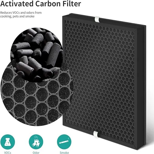 Hepa filter replacement for Cowway air purifier filter activated carbon filter replacement for Cowway Airmega 400_400S