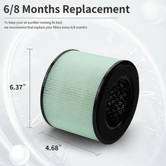 High Efficiency 3-in-1 Hepa Carbon Air Filter Replacement for BS-08 manufacture (1)