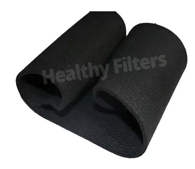 High Efficiency Filtration Activated Carbon Filter Media Roll China Made Industry used and Clean Air (1)