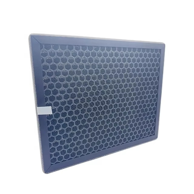 Home appliance parts H13 H14 air purifier custom active carbon air filter for smoking odor removal (3)
