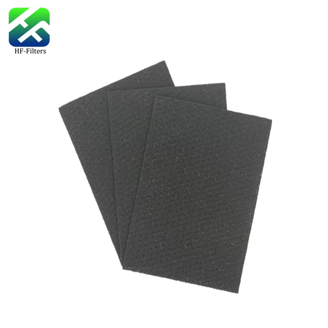 Home appliance parts H13 H14 air purifier custom active carbon air filter for smoking odor removal (1)