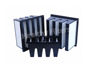 Industrial H13-U16 Plastic Frame Hepa Filterfor Ventilation HVAC Air Conditioning System (1)