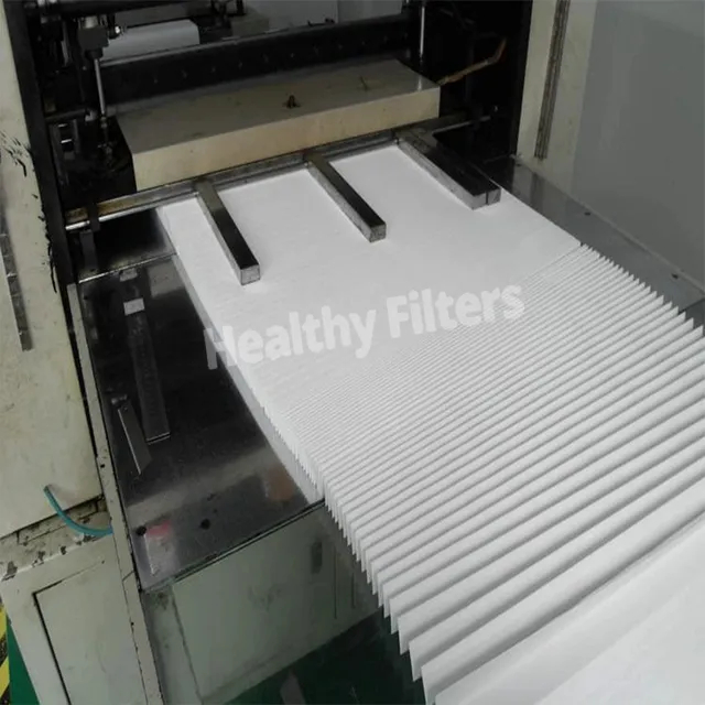 Low Resistance M6 F7 F8 F9 H10 H11 H12 H13 PP Synthetic Air Filter Roll HEPA Filter Paper Media (1)