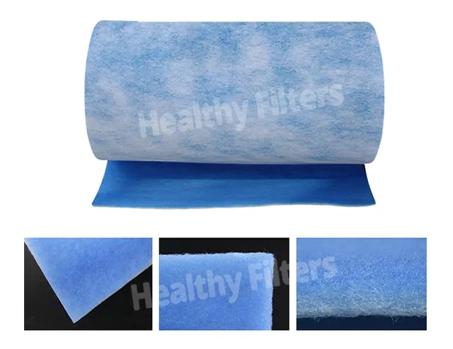 OEM Primary Cotton High Quality G3_G4 Air Conditioner Filter Filtration blue and White Air Filter Material (1)