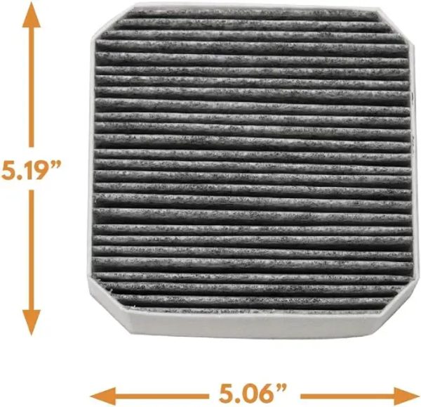 Replacement Ture HEPA Pre-Filter Compatible with Molekule Air Purifier High-efficiency Activated carbon 2-in-1 Air Clean Dust (1)