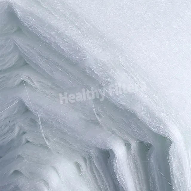 Retardant Material High Temperature Fiberglass Ceiling Filter Filter Media Synthetic Fiber-Based Nonwoven Filter Media (1)