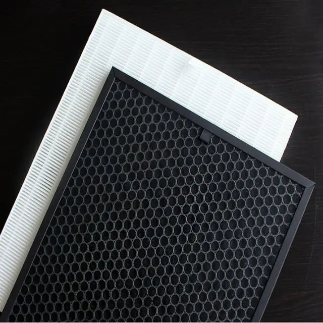 Sharp 2-in1 carbon filter hepa air purifier filter replacement for FU-888SV (1)
