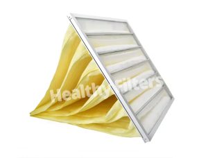 Synthetic Fiber Pocket Filters Bag Air Filter G3 G4 F5 F6 F7 F8 F9 With Aluminum Frame For HVAC AC (1)
