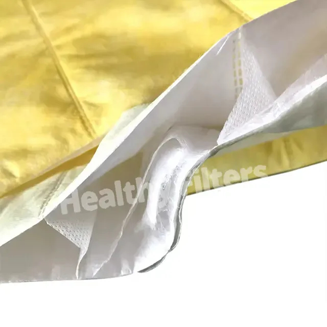 Synthetic Fiber Pocket Filters Bag Air Filter G3 G4 F5 F6 F7 F8 F9 With Aluminum Frame For HVAC AC (1)
