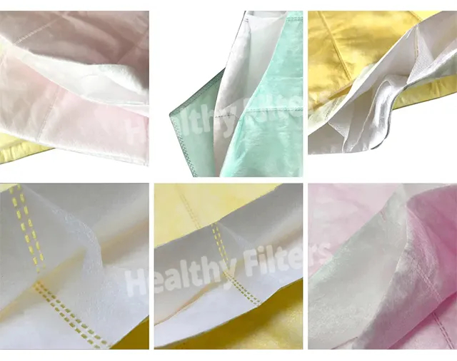 Synthetic Non-Woven Fiber Multi Pocket Media Cloth Roll Bag Filter Air Filter Paper Manufacturing (1)