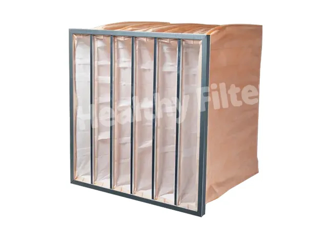 Synthetic Pocket Air Filter HVAC System Synthetic Fiber Pocket Filters (1)