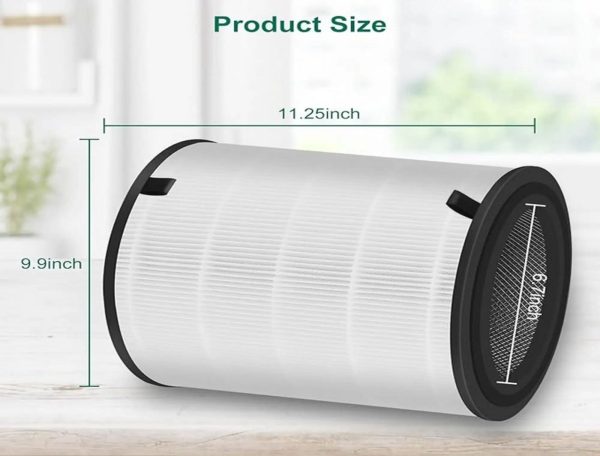True HEPA Filter Replacements for Levoit LV-133-RF Air Purifiers (1)