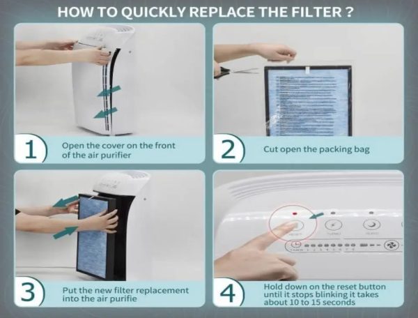True HEPA MSA3 Air Purifirer Hepa Filter Compatible with Membrane Solutions MSA3 Air Purifier (1)