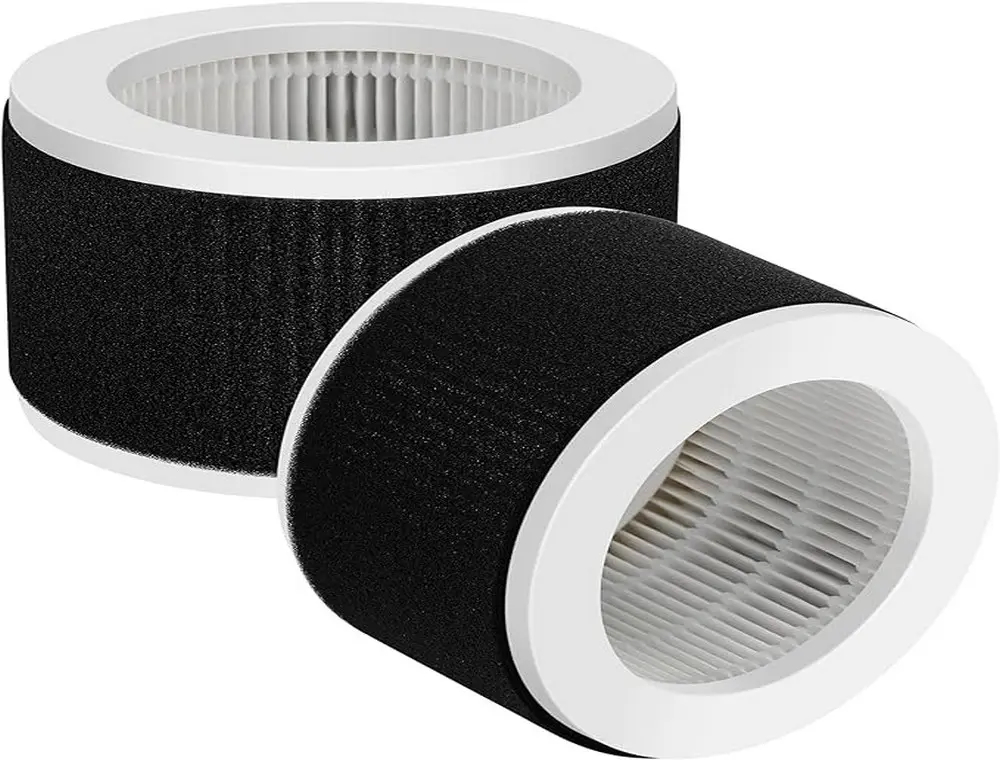 True HEPA Replacement Filter, 3-Stage Filtration System for Smoke, Odor, Pet Dander and more Compatible with MOOKA EPI810 (1)