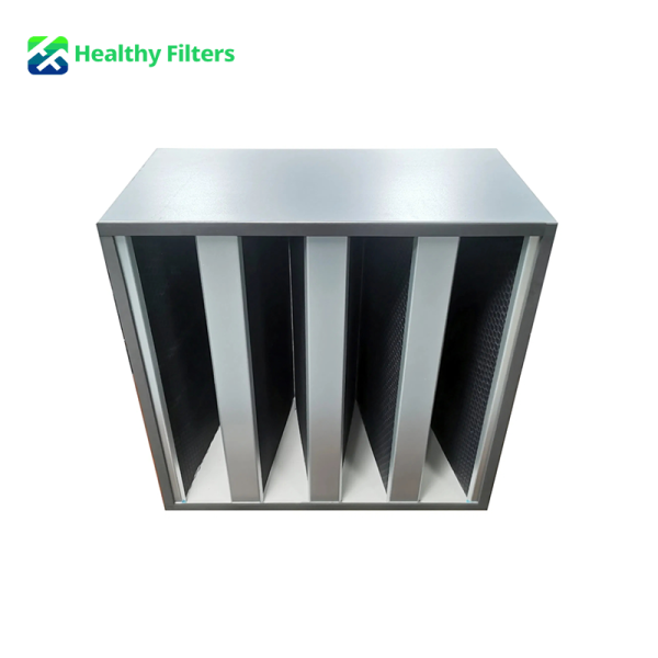 V-Bank Micro Fiberglass Merv 12 to Merv 16 Available HEPA Filter