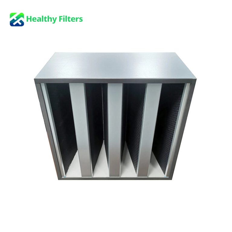 V-Bank Micro Fiberglass Merv 12 to Merv 16 Available HEPA Filter