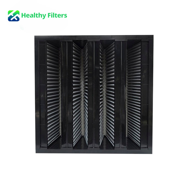 V-Bank Filter Clean Room HEPA Filter for Ventilation and Air Conditioning System