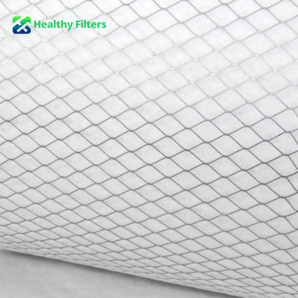 G4 Non - Woven Fabric Air Filter Material Roll with Metal Mesh Cover for Manufacturing01