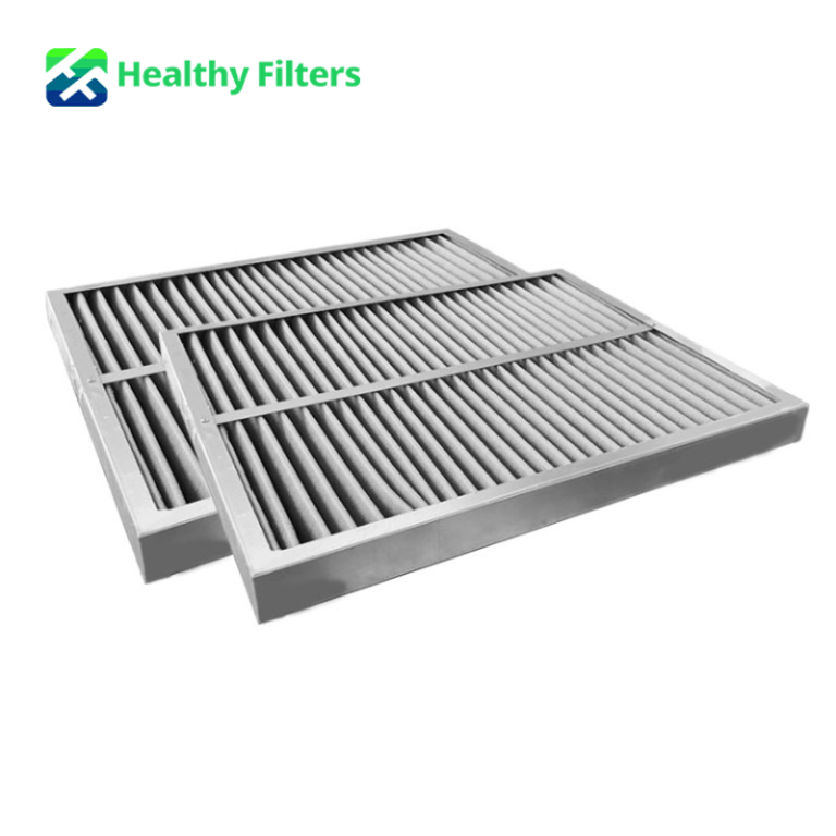 Customized Initial Effect Metal Filter G4 Aluminum Frame Panel Air Filter New Design Air Filter