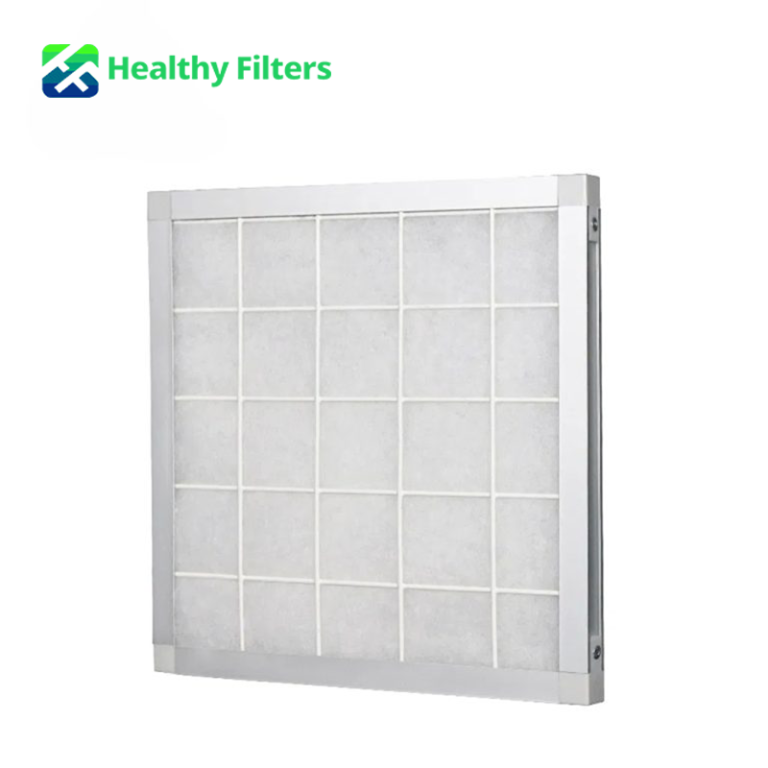 G4 Activated Carbon Aluminum Frame HVAC Medium Efficiency Filter Plate for Air Conditioning Systems