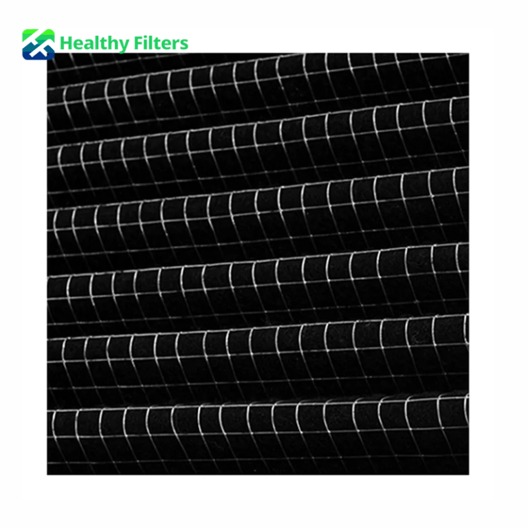 Metal-Backed Pleated Carbon Filters with Honeycomb Activated Carbon for Electronics Factories Odor Removal Solutions