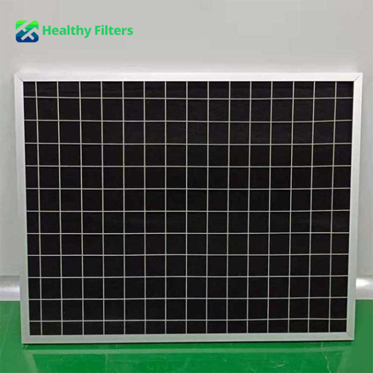 Odor Removal Panel Filter Activated Carbon Customized Filter