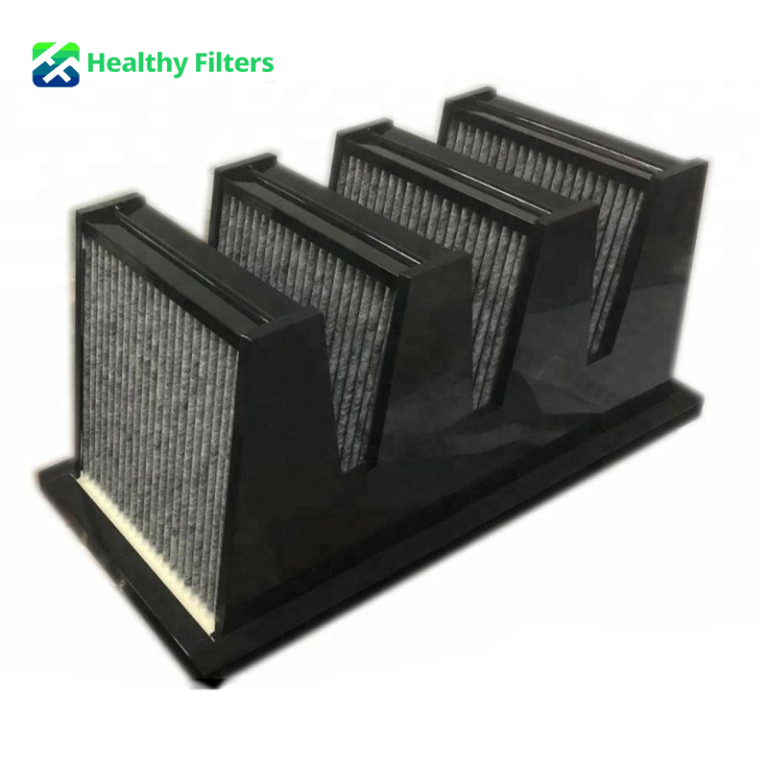 V-Bank Filter Clean Room HEPA Filter for Ventilation and Air Conditioning System