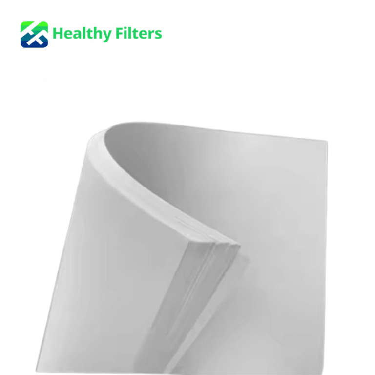 HEPA Panel Filter Glass Fiber Media Particulate Fiberglass Air Filter Paper02
