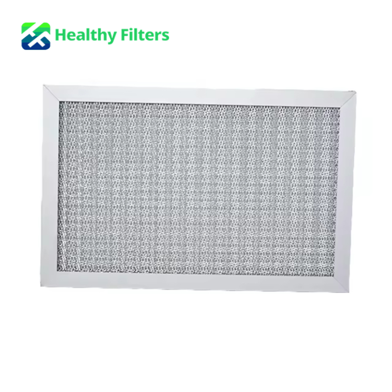 Customized Panel Aluminium Stainless Steel Mesh Cooker Washable Filter Range Hood Filter