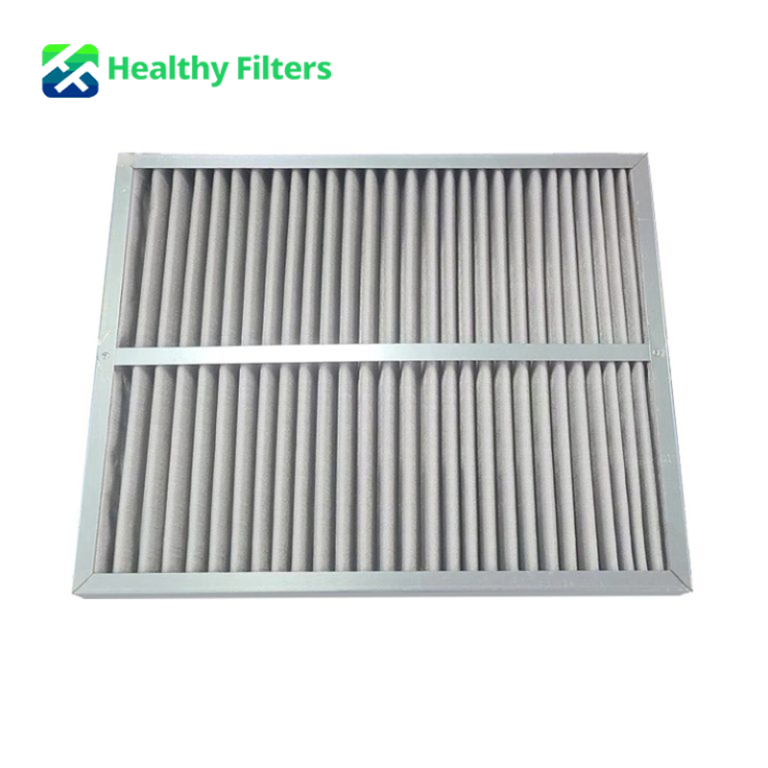 Customized Initial Effect Metal Filter G4 Aluminum Frame Panel Air Filter New Design Air Filter