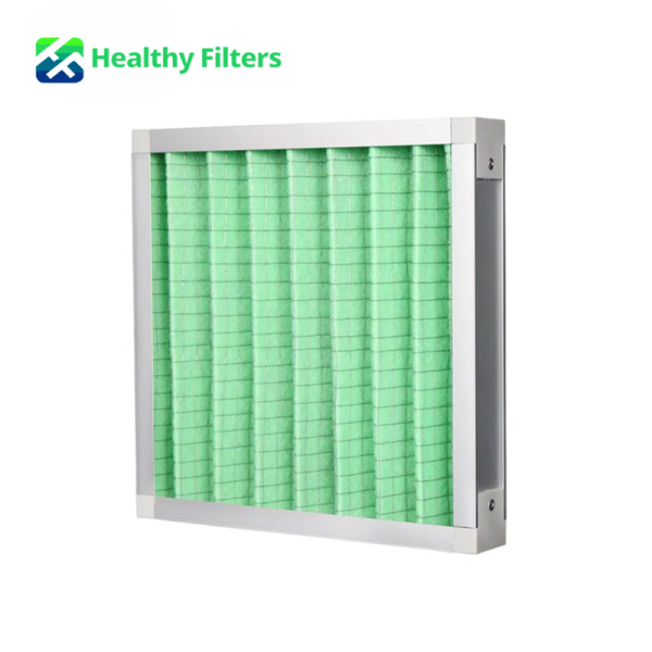 G3/G4 Activated Carbon Aluminum Frame HVAC Medium Efficiency Filter Plate for Air Conditioning Systems