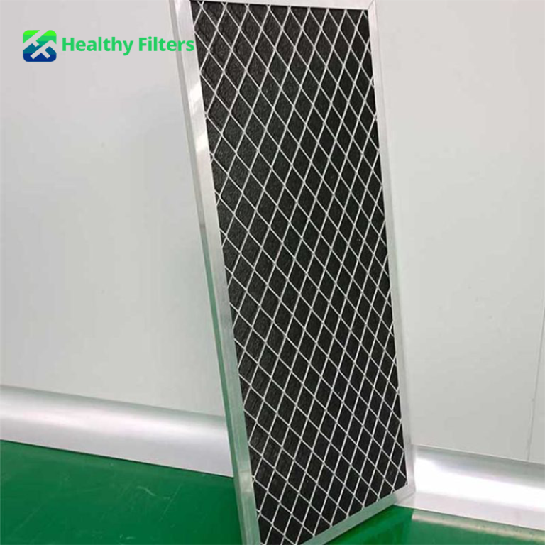 Odor Removal Panel Filter Activated Carbon Customized Filter