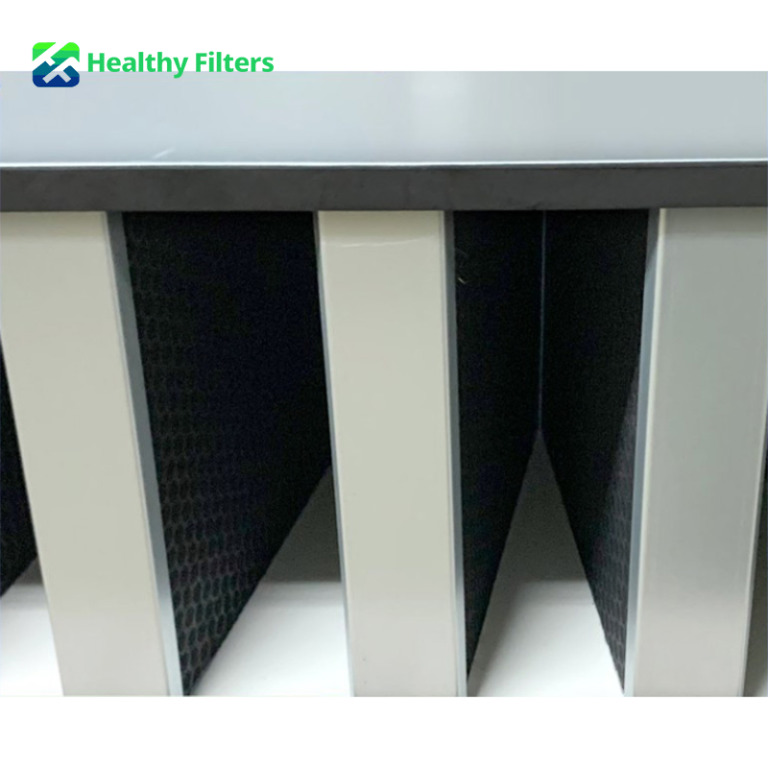 V-Bank Micro Fiberglass Merv 12 to Merv 16 Available HEPA Filter