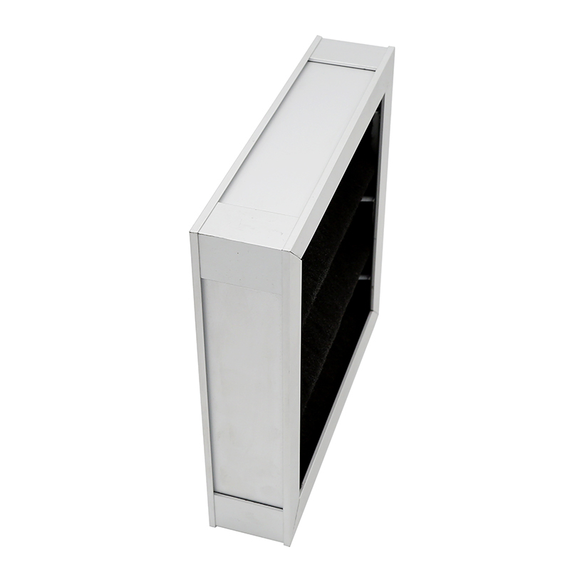 Aluminum Alloy Frame Activated Carbon Filter for Removal of Organic Matters Preliminary Efficiency Panel Air Filter for Hospitals & Clean Workshops